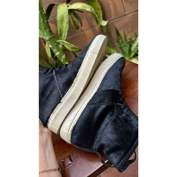 Daniel Patrick Men's Hightop Black Shoes Size 10 Pre-Owned! - Picture 6 of 8